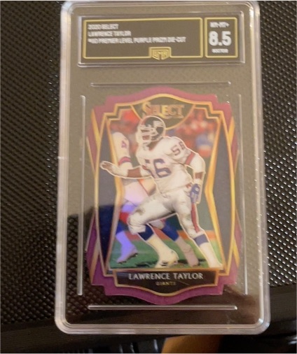 1990 Select #1 Lawrence Taylor — front