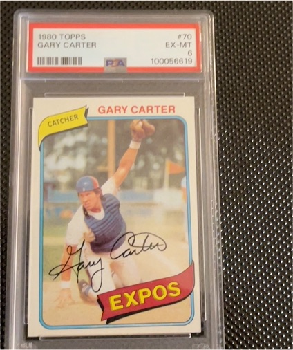 1980 Topps #70 Gary Carter — front