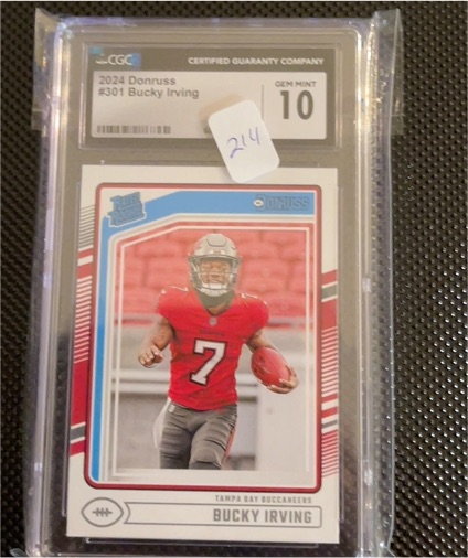 2024 Donruss #301 Bucky Irving — front