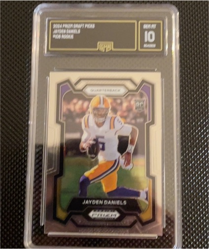 2022 Panini Prizm Draft Picks #268 Jayden Daniels — front