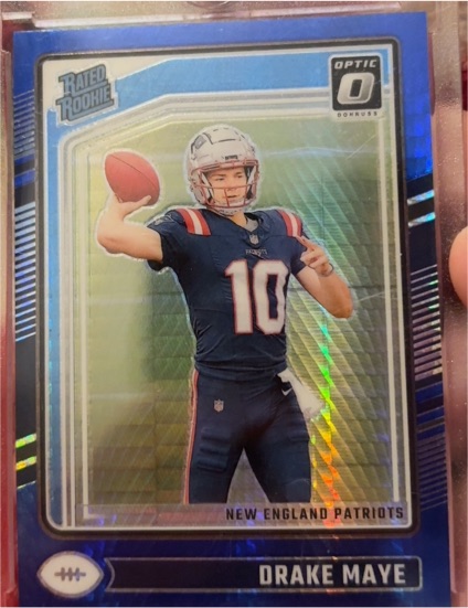 2023 Donruss Optic Rated Rookie #10 Drake Maye — front