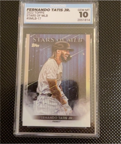 2022 Topps Stars of MLB #SMLB-17 Fernando Tatis Jr. — front