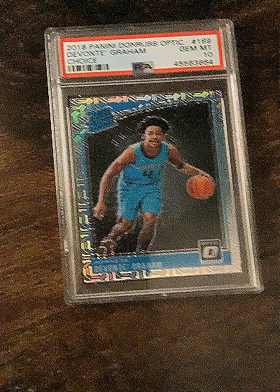 2019 Donruss Optic #219 DeVonte' Graham — front