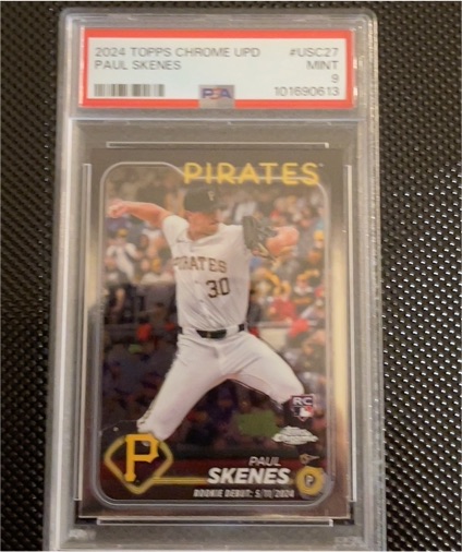 2024 Topps Chrome Update #USC27 Paul Skenes — front