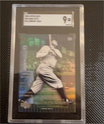 1997 Upper Deck SP #SP1 Babe Ruth — front