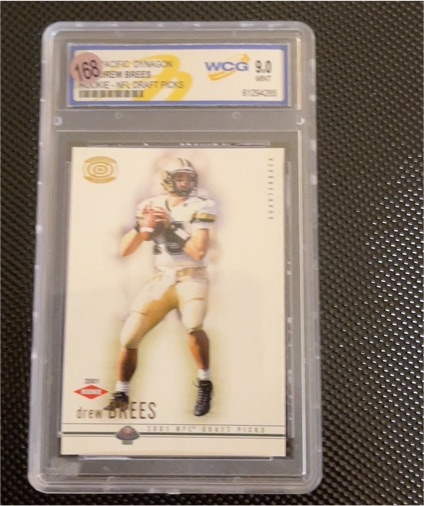 2001 Donruss #168 Drew Brees — front
