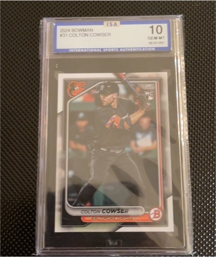 2024 Bowman #31 Colton Cowser — front