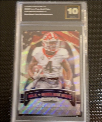2021 Panini Prizm Draft Picks #4 Jameson Williams — front