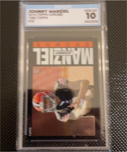 2014 Topps #65 Johnny Manziel — front