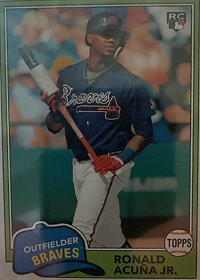2018 Topps #661 Ronald Acuña Jr. — front