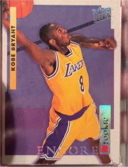 1996 SkyBox Encore #8 Kobe Bryant Rookie — front