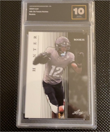2020 Leaf H-38 Travis Homer Rookie — front