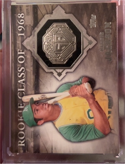 2001 Topps Rookie Class of 1968 #RC-1 Reggie Jackson — front