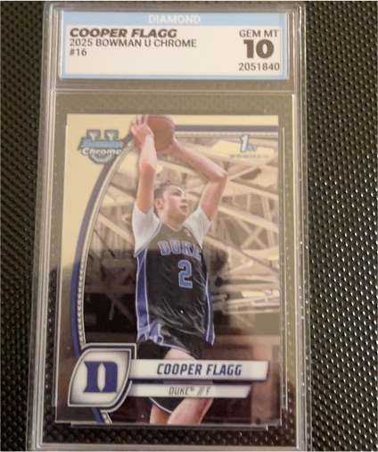 2025 Bowman U Chrome #16 Cooper Flagg — front