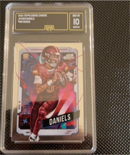 2022 Topps Cosmic Chrome #188 Jayden Daniels Rookie — front
