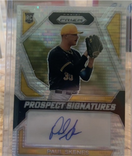 2023 Panini Prizm Prospect Signatures Paul Skenes — front