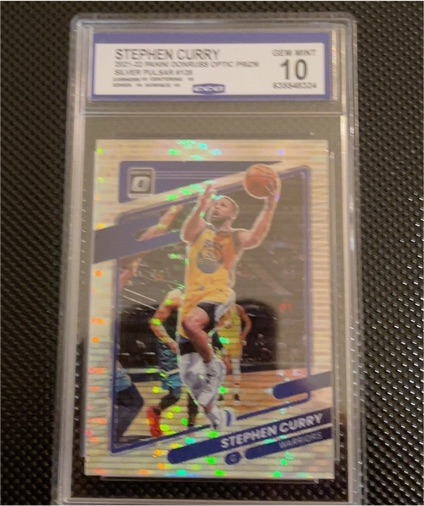 2019 Donruss Optic #205 Stephen Curry — front