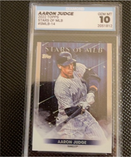 2022 Topps Stars of MLB #SMLB-14 Aaron Judge — front