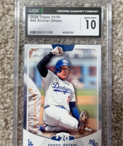 2024 Topps 50/50 #48 Shohei Ohtani — front