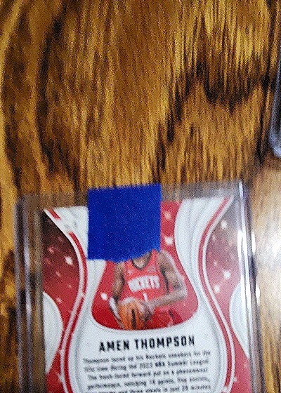 2023 Donruss #1 Amen Thompson — back