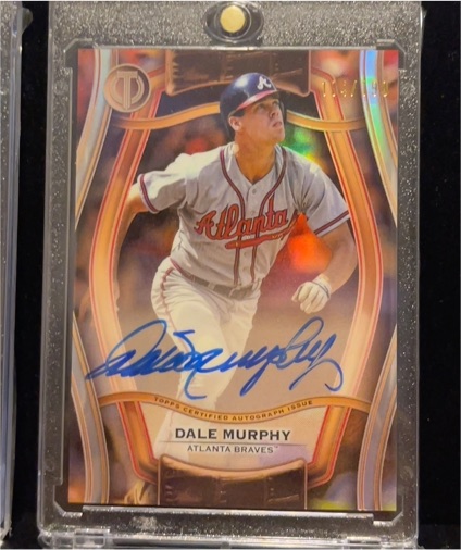 2021 Topps Transcendent Dale Murphy — front