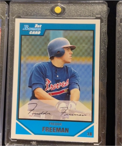 2010 Donruss 1st Donruss Card #Freddie Freeman — front