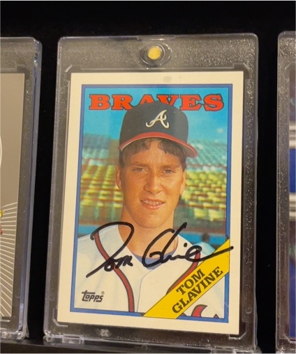 1987 Topps #306 Tom Glavine — front