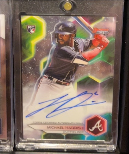2021 Topps Finest #FMA-MH Michael Harris II — front