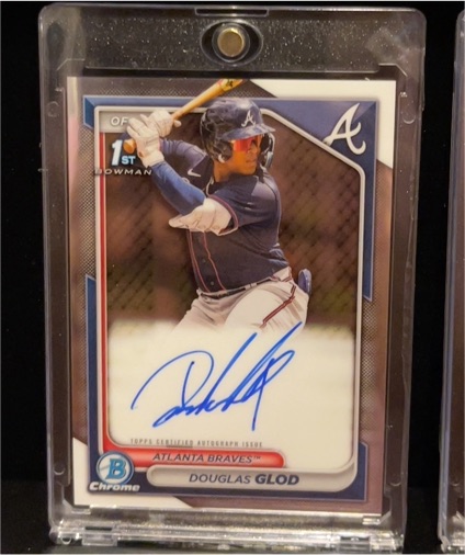2022 Bowman Chrome #1 Douglas Glod — front