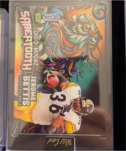 2021 Unstoppable Dino-Might Jerome Bettis — front