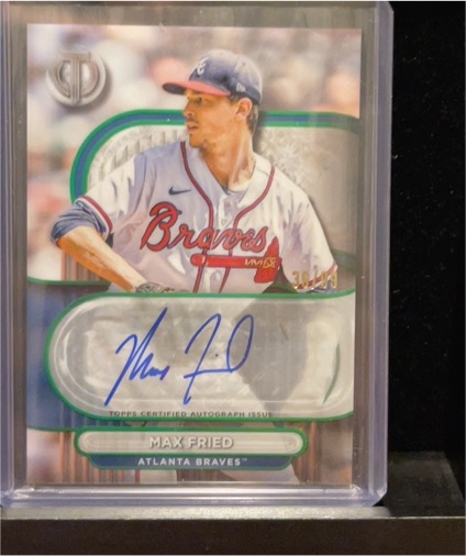2021 Topps Dynasty #30 Max Fried — front