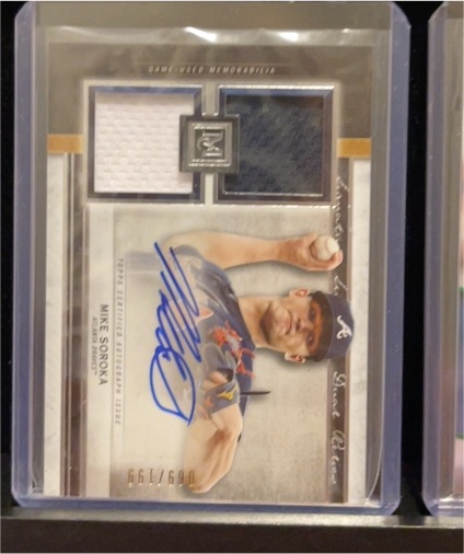2019 Panini National Treasures #14 Mike Soroka — front
