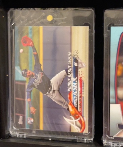 2018 Topps Ronald Acuna Jr. Rookie Debut #RA — front