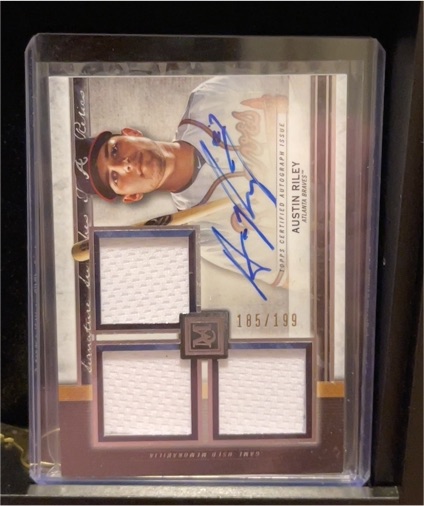 2020 Panini Majestic #185 Austin Riley — front