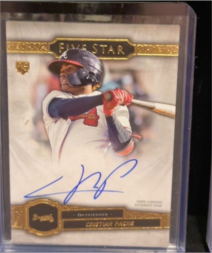 2021 Topps Five Star #FS-CP Cristian Pache — front