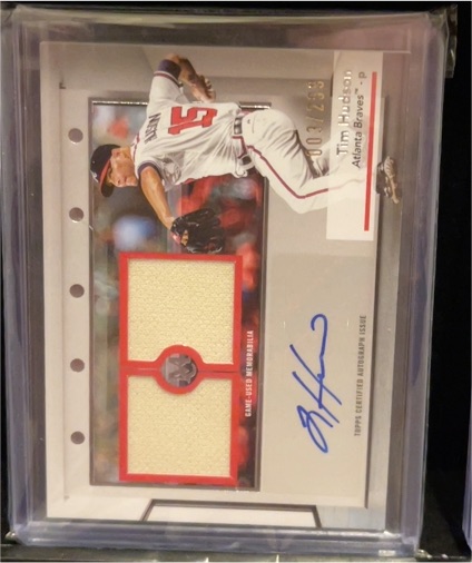 2003 Leaf Certified Materials Tim Hudson — front