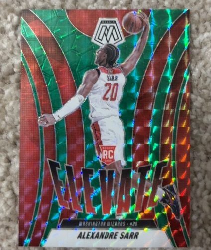2022 Mosaic #20 Alexandre Sarr — front