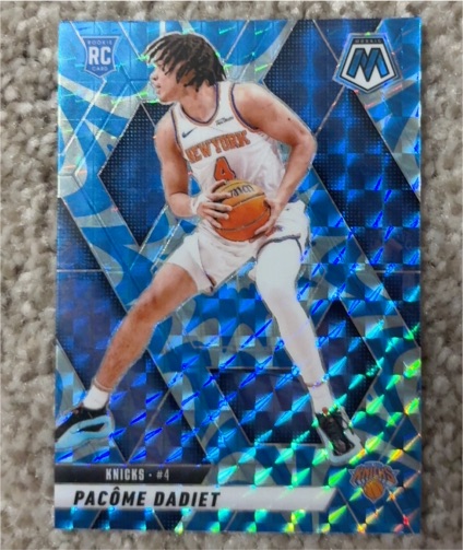 2021 Panini Mosaic #4 Pacôme Dadiet — front