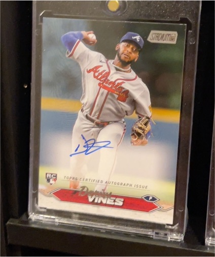 2022 Topps Stadium Club #RA-DV Dylan Vines RC — front