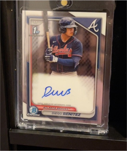 2022 Bowman Chrome #SS Diego Benitez — front