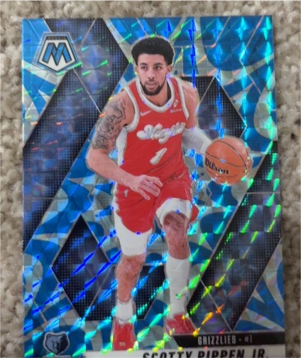 2022 Panini Mosaic #1 Scotty Pippen Jr. — front