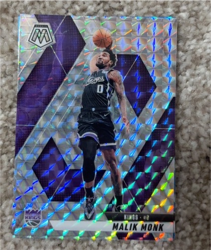 2021 Panini Mosaic #0 Malik Monk — front