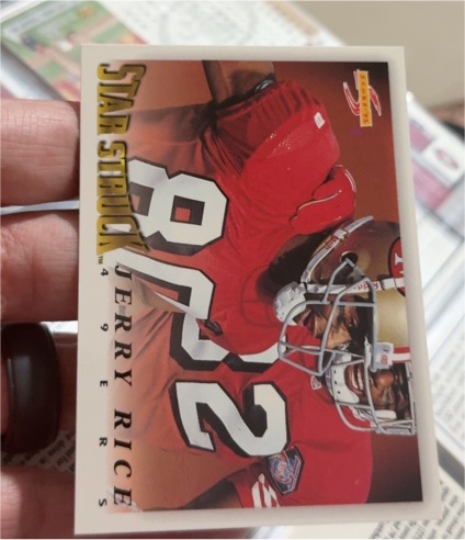 1991 Score #4 Jerry Rice — front