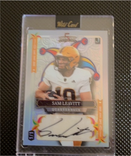 2022 Panini Phoenix #5 Sam Leavitt — front