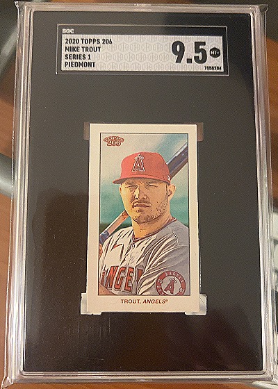 2020 Topps 205 Mike Trout — front