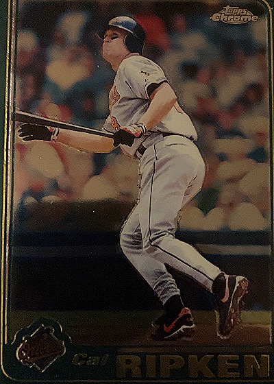 2000 Topps Chrome #1 Cal Ripken — front