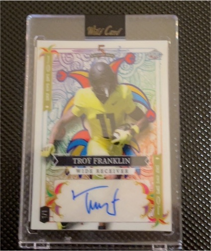 2022 Panini Illusions #5 Troy Franklin — front