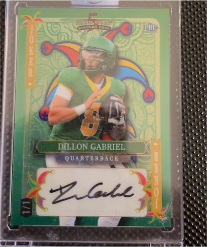 2022 Panini Stacked Deck Joker #Dillon Gabriel — front