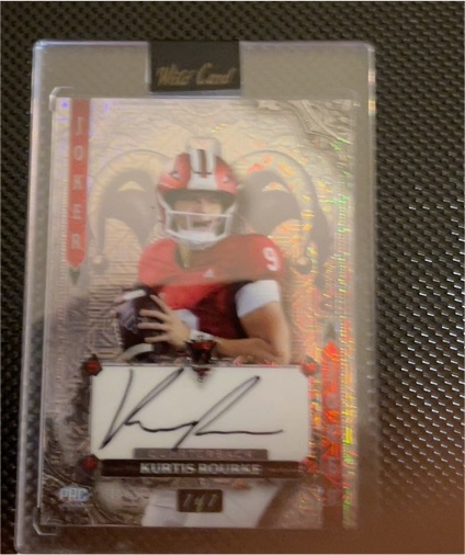2022 Panini Prizm Draft Picks #JOKER Kurtis Rourke — front