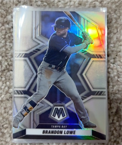 2021 Panini Mosaic #M-3 Brandon Lowe — front
